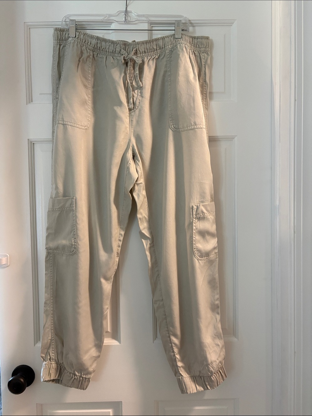 C&C California Beige Cargo Jogger Pants